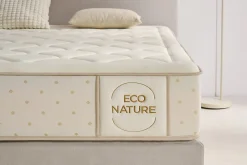 Moonia Matelas Ressorts Ensachés Eco Nature Spring, 30cm, 90x190cm -