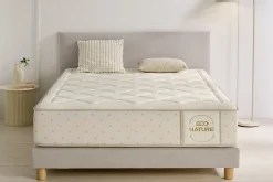 Moonia Matelas Ressorts Ensachés Eco Nature Spring, 30cm, 90x190cm -