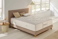 Moonia Matelas Ressorts Ensachés Biocrystal Selenium Spring, 30cm, 135x200cm -