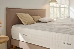Moonia Matelas Ressorts Ensachés Biocrystal Selenium Spring, 30cm, 135x200cm -
