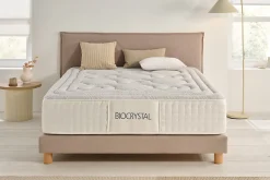 Moonia Matelas Ressorts Ensachés Biocrystal Selenium Spring, 30cm, 135x200cm -