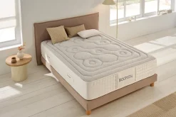 Moonia Matelas Ressorts Ensachés Biocrystal Selenium Spring, 30cm, 135x200cm -