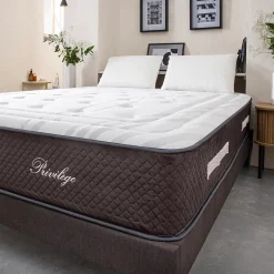Bellecour Matelas Ressorts Privilège 90x200 cm Accueil Mousse hypersoft Online