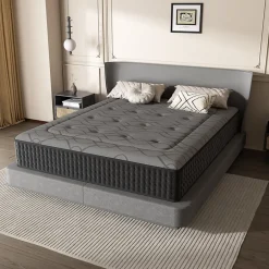 Teeno Matelas Ressorts 160x200 cm de Forme en Mousse et Ressorts, 25 cm Épaisseur Hot
