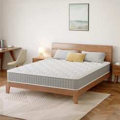 Teeno Matelas Ressorts 160x200 Épaisseur 20 cm Confort,Ergonomique 7 Zones Ergonomique New