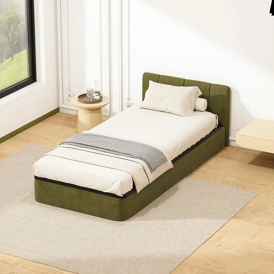 Teeno Matelas Ressorts 140x190cm de Forme en Mousse et Ressorts, 20 cm Épaisseur