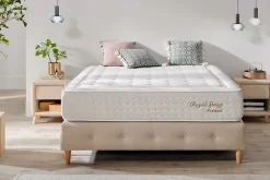 Moonia Matelas Royal Spring Premier en Latex HR 30, 140x200cm -