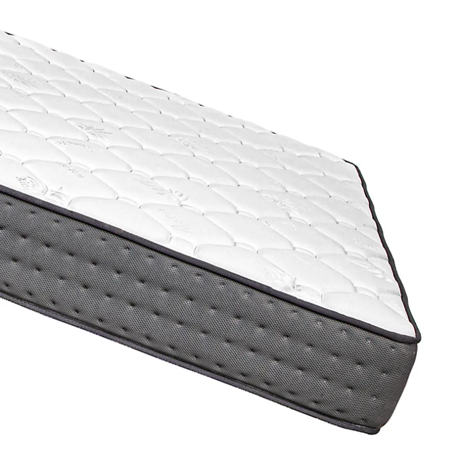 Juanio Matelas SAJA, réversible en mousse 3D, face été/ hiver, mémoire de forme, indépendance du couchage - 140 X 190 X 20 cm