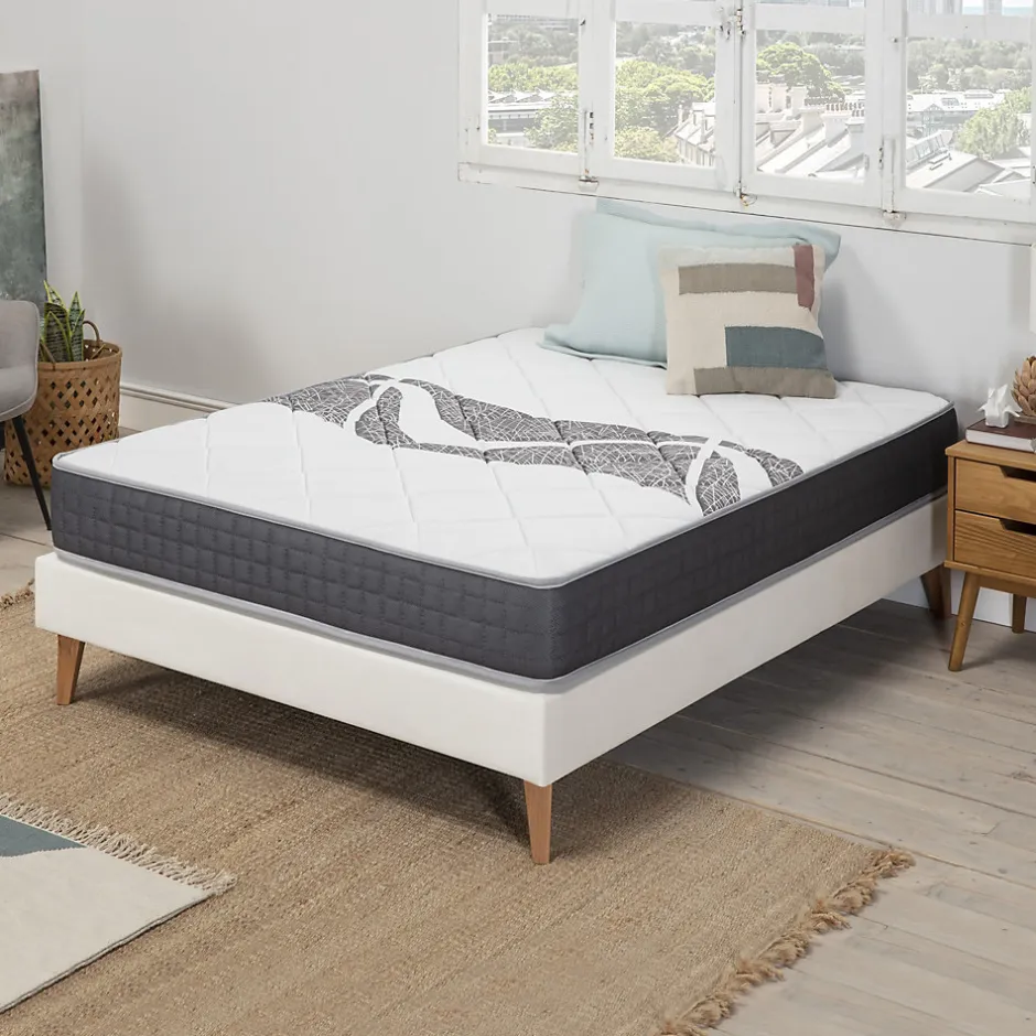 Vs Venta-Stock Matelas Sleep Plus à Mémoire de Forme 90x190 cm, 16 cm de Hauteur