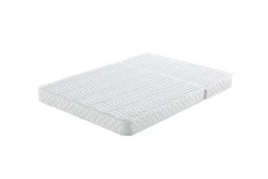 Literie Julien Matelas tres ferme BZ 140x200x15 cm - decoupe assise 60 cm - 5 zones de confort - soutien optimal - usage quotidien - confort ada