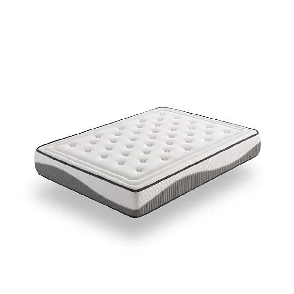 Eccox Matelas viscoélastique - - Clean Plus - 135x200 cm - Épaisseur 28 cm - Anti-acarien