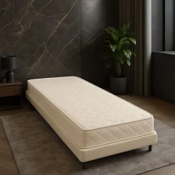 Literie Julien Matelas 90x190 - 15 cm - Ferme - 5 zones de Confort - Soutien Optimal - Confort Quotidien - Très Respirant - MATELAS FIRST