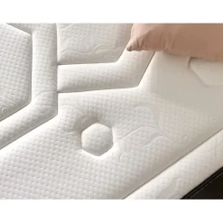 Eccox Matelas 140x190 - - Double face - Mémoire de forme - Ressorts ensachés - Hauteur 30 cm