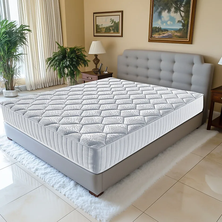 King Of Dreams Matelas 120x190 - Hauteur 25 cm - Accueil Moelleux - Soutien Equilibre - 5 Zones de Confort - Confort Quotidien New