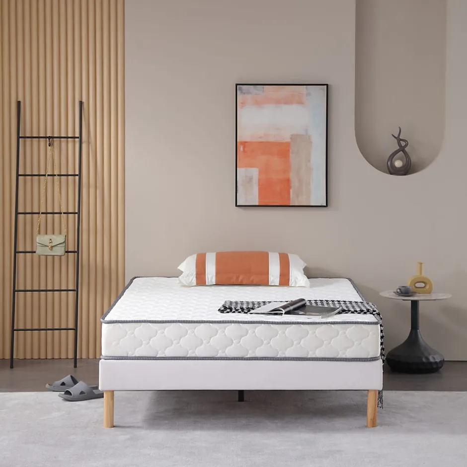 King Of Dreams Matelas 120x200 - Hauteur 18 Cm - Densité 30 Kg/m3 - Soutien Très Ferme - Confort Optimal - Usage Quotidien - DOUX RÊVE
