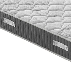 Materassiedoghe Matelas 90x190 à mémoire de forme - Epaisseur 20 cm - Mémoire 5 cm - Soulagement des points de pression - Hermes