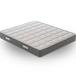 Materassiedoghe Matelas 140x200 à Mémoire de Forme - Epaisseur 21 cm - Mousse à Mémoire de forme 5 cm - 9 zones de confort - Mod Delphine