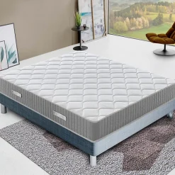 Materassiedoghe Matelas 160x200 à mémoire de forme - Epaisseur 30 cm - Mémoire 5 cm - Soulagement des points de pression - Hermes Online
