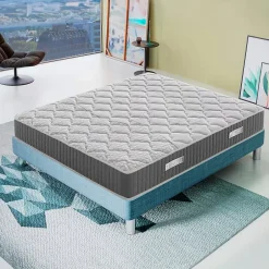 Materassiedoghe Matelas 140x200 à mémoire de forme - Epaisseur 25 cm - Mémoire 5 cm - Soulagement des points de pression - Hermes New
