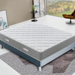 Materassiedoghe Matelas 140x200 à mémoire de forme - Epaisseur 30 cm - Mémoire 5 cm - Soulagement des points de pression - Hermes