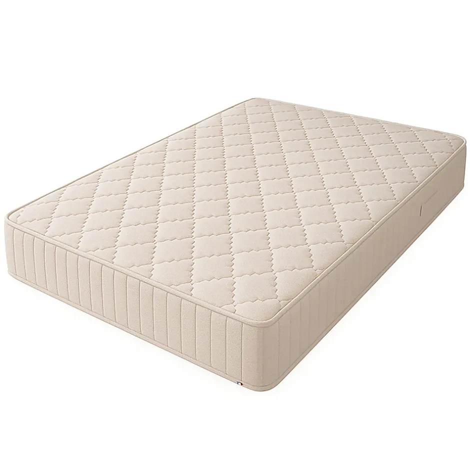 King Of Dreams Matelas 140x200 - Tissu Ignifugé - Soutien Trés Ferme - Mousse rembourrage 100 % polesther - âme 100 % polyuréthane poli lattex I