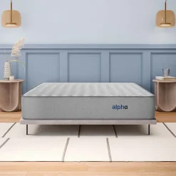 Cosmos Matelas 160x200 Alpha - Mousse HR - Accueil Blue Latex - Épais 30 cm - 7 zones de soutien - Face été/hiver - Confort Ferme