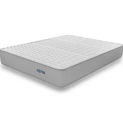 Cosmos Matelas 160x200 Alpha - Mousse HR - Accueil Blue Latex - Épais 30 cm - 7 zones de soutien - Face été/hiver - Confort Ferme