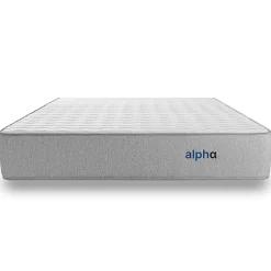 Cosmos Matelas 160x200 Alpha - Mousse HR - Accueil Blue Latex - Épais 30 cm - 7 zones de soutien - Face été/hiver - Confort Ferme