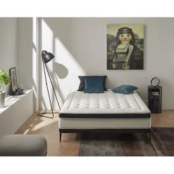 Eccox Matelas 100x200 Bio Memory Hauteur 28 cm +/- 2 Fermeté moyenne à élevée. Discount
