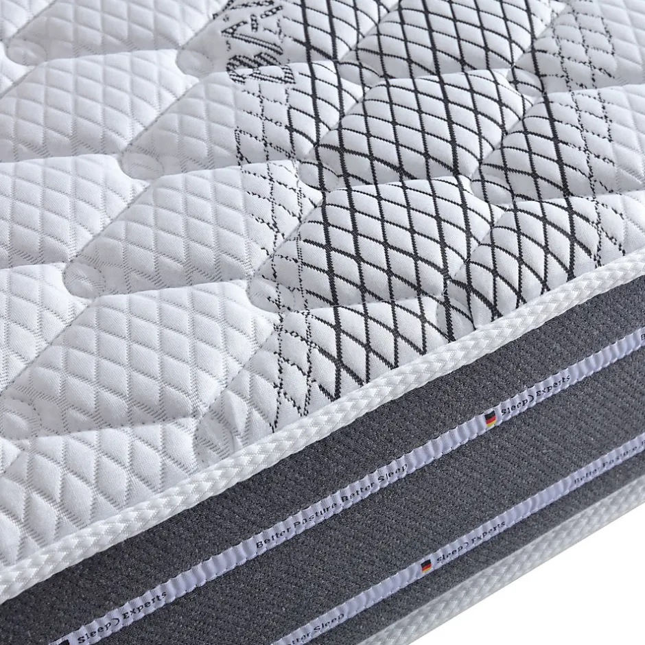Literie Julien Matelas 120x190 cm - 23 cm - Ferme - Confort Optimal - Utilisation Quotidienne - Très Respirant - Idéal pour Bien Dormir - MATELAS