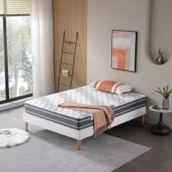 King Of Dreams Matelas 120x200 cm - 24 cm - Soutien Très Ferme - Confort Optimal - Usage Quotidien - MATELAS MAXI