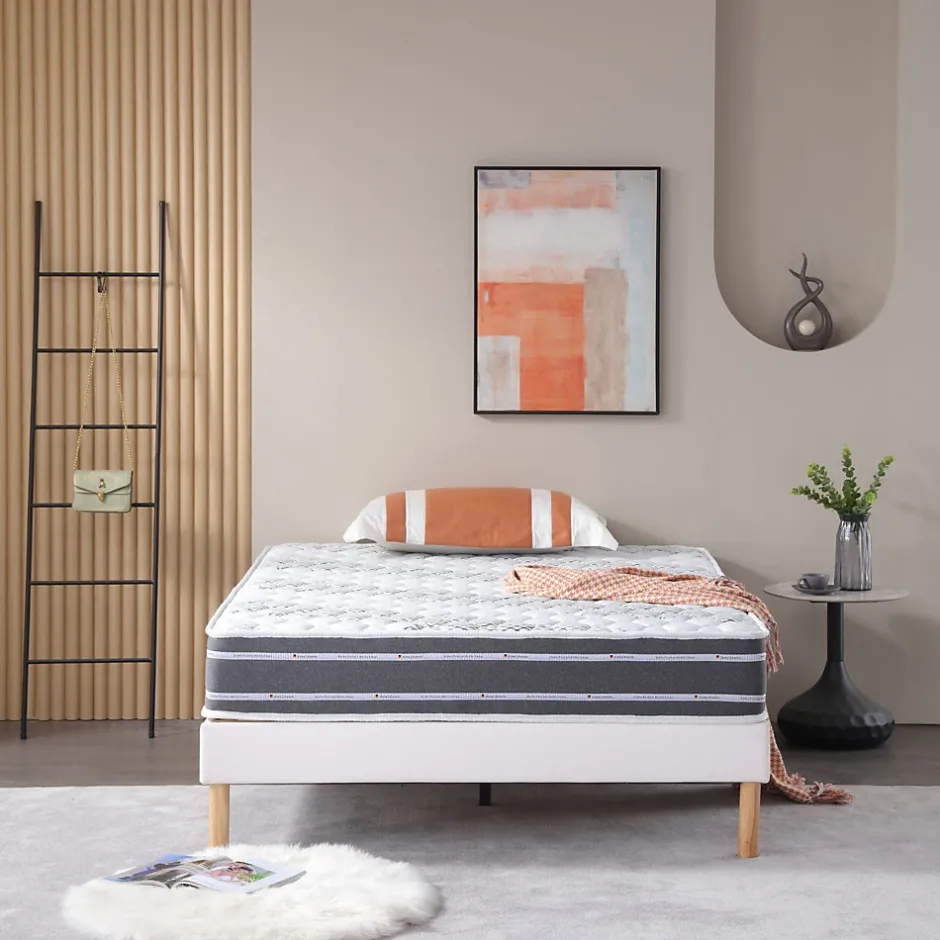 King Of Dreams Matelas 120x200 cm - 24 cm - Soutien Très Ferme - Confort Optimal - Usage Quotidien - MATELAS MAXI