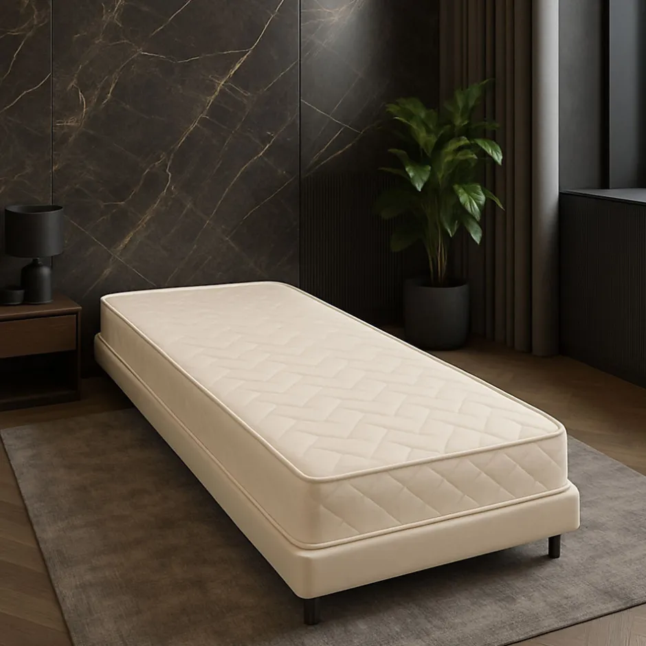 Literie Julien Matelas 80x200 cm - 13 cm d'épaisseur - 5 zones de Confort - Haut de Gamme - Confort Optimal - Usage Quotidien - MATELAS SILVER