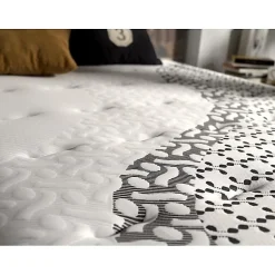 Eccox Matelas 90x200 cm Brooklyn Paradise epaisseur 24 cm 2 Anti-acariens Respirant.