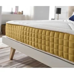 Eccox Matelas 80x190 cm en mousse à mémoire Luxury Gold epaisseur 21 cm +/-2 Fermeté moyenne-élevée. Online
