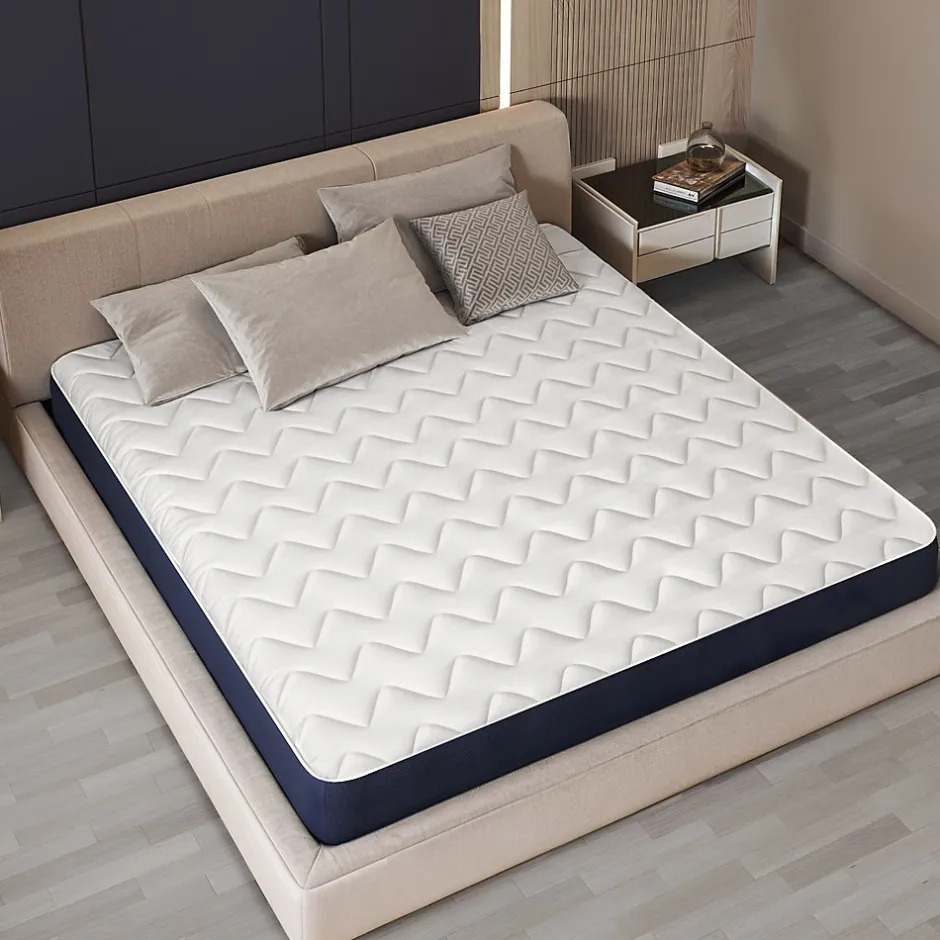 The White Stone Matelas 130x190 cm en Waterfoam hypoallergénique, 10 cm