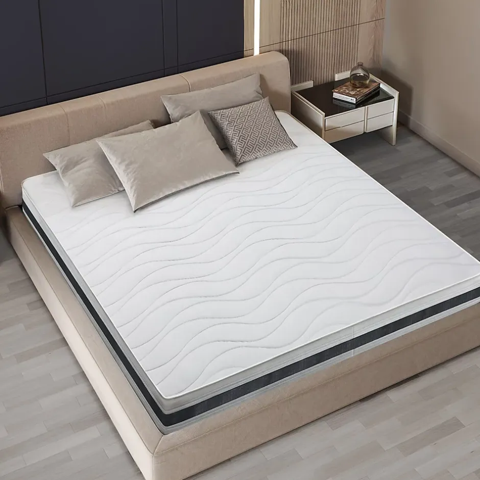 The White Stone Matelas 160x190 cm en Waterfoam hypoallergénique, 25 cm