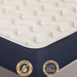 The White Stone Matelas 120x190 cm en Waterfoam hypoallergénique, 10 cm Clearance