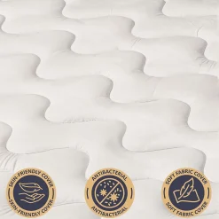 The White Stone Matelas 120x190 cm en Waterfoam hypoallergénique, 10 cm Clearance