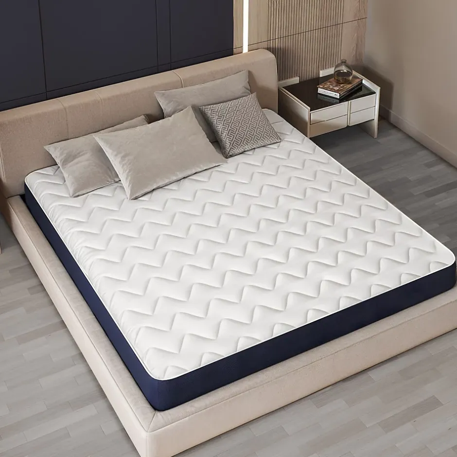 The White Stone Matelas 120x190 cm en Waterfoam hypoallergénique, 10 cm Clearance