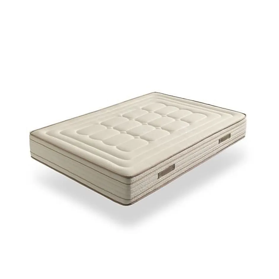 Eccox Matelas 200x200 cm ensachés hybride Bamboo Nuit epaisseur 30 cm +/- 2 Fermeté moyen élevé.