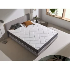 Eccox Matelas 120x190 cm Mémoire de forme epaisseur 22 cm +/-2 GRAFENO THERAPY. Discount