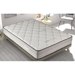 Eccox Matelas 160x190 cm Mémoire de forme Bambou epaisseur 24 cm +/-2 Fermeté Moyenne-Haute. Sale