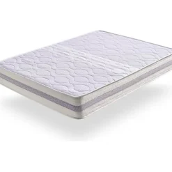 Eccox Matelas 120x180 cm Mémoire de forme Dream Aloe Vera epaisseur 19 cm +/-2 Fermeté Moyenne.