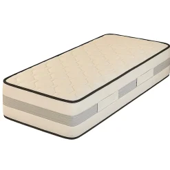 Literie Julien Matelas 70x190 cm Mémoire de Forme 23 cm Ferme - 7 Zones de Confort - Très Respirant - Confort Optimal - Usage Quotidien - MATELAS New