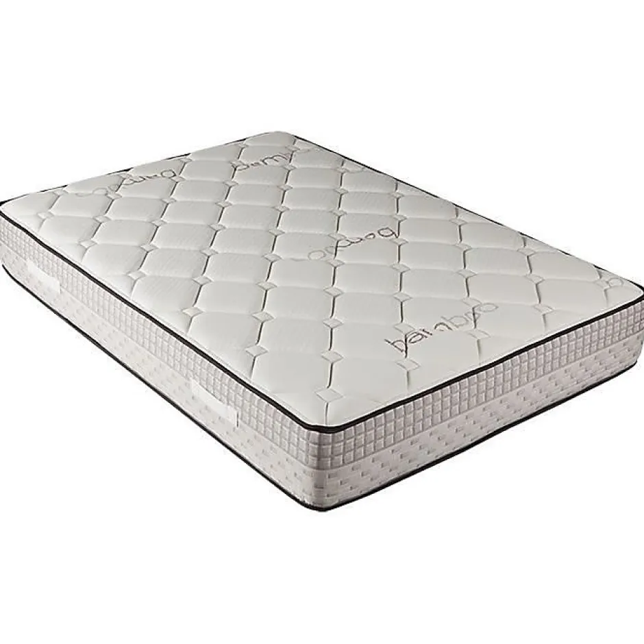 Eccox Matelas 160x200 cm Mémoire de forme Bambou epaisseur 24 cm +/-2 Fermeté Moyenne-Haute. Clearance