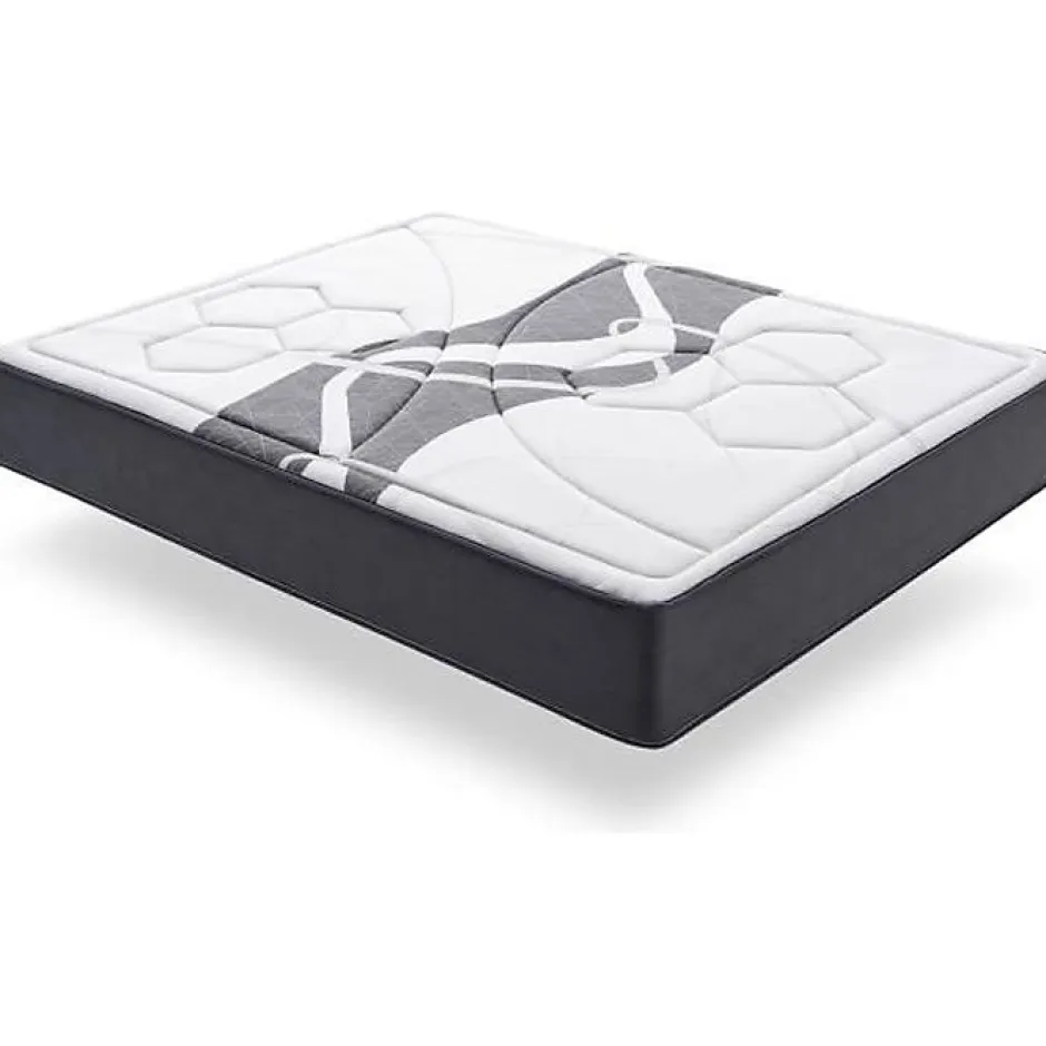 Eccox Matelas 140x200 cm Mémoire de formeelastique Memory Graphene epaisseur 30 cm +/-2 Fermeté moyenne-haute.