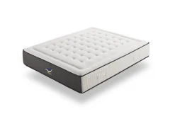 Simpur Low Cost Matelas 200x200 cm Simpur Sport, mousse HR multizone haute densité, 30 cm, soutien semi-ferme, confort et maintien optimal