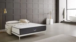 Simpur Low Cost Matelas 140x190 cm Simpur Sport, mousse HR multizone haute densité, 30 cm, soutien semi-ferme, confort et maintien optimal Online