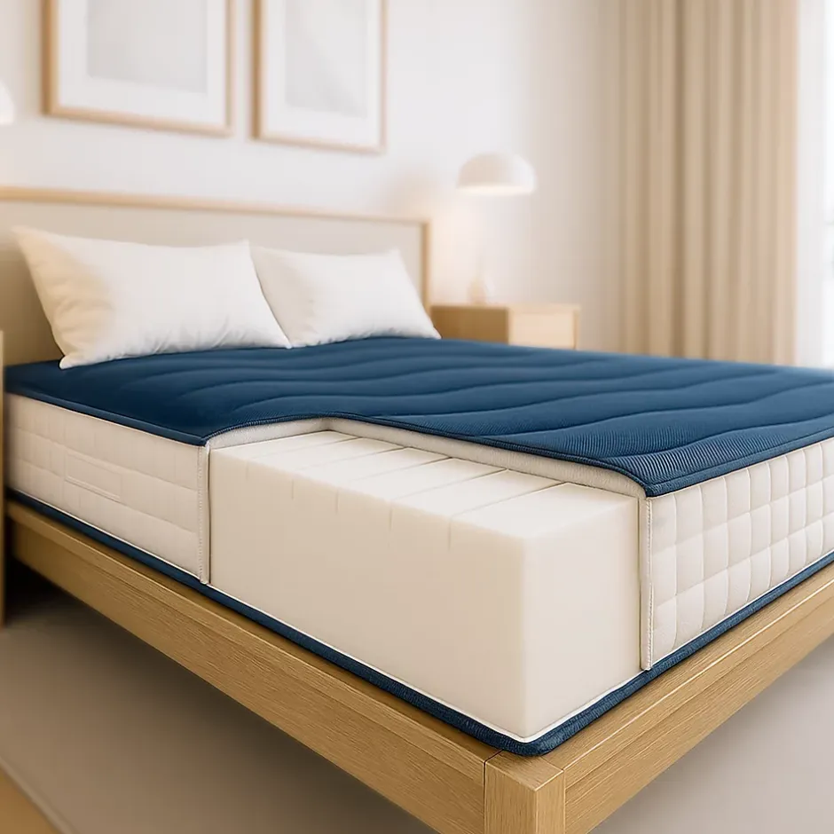 The White Stone Matelas 140x190 cm Waterfoam H20 cm Ferme Moyenne Médical Antiallergique Made in Italy Clearance